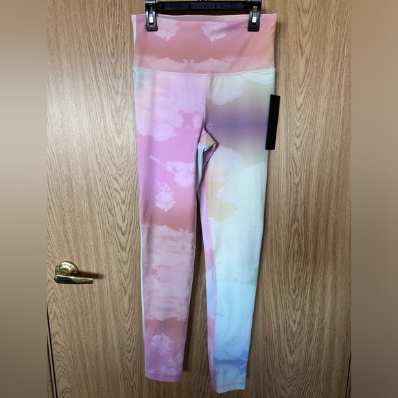 Mono B Rainbow Cloud Activewear Yoga Leggins Women’s S - Picture 1 of 6